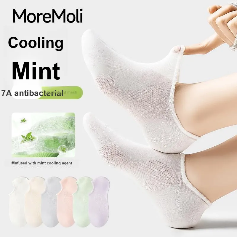 Moremoli No Show Socks Women's 3 Pack-3