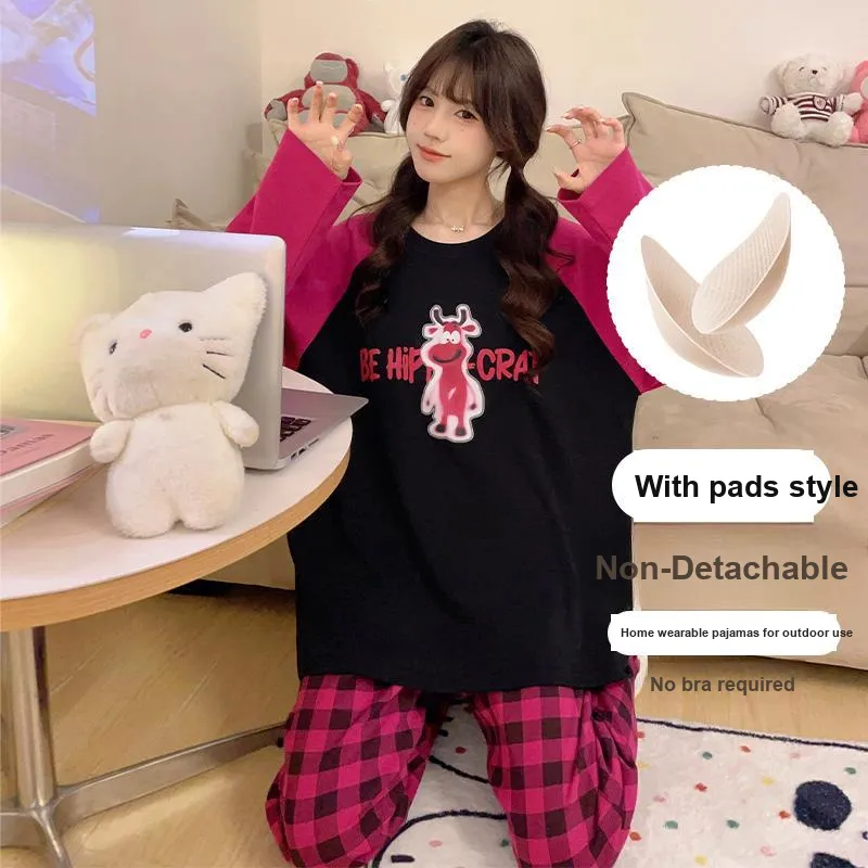 MADALLO Pajama Set Women's Fuchsia-5