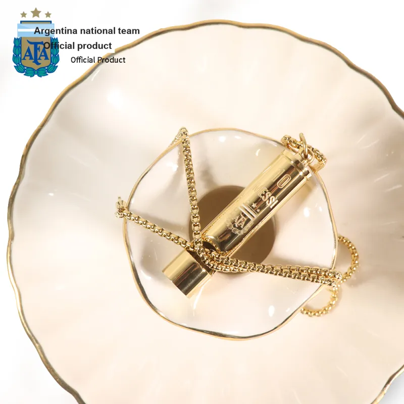 Star Power Gold Globe Commemorative Accessory Titanium Steel-2