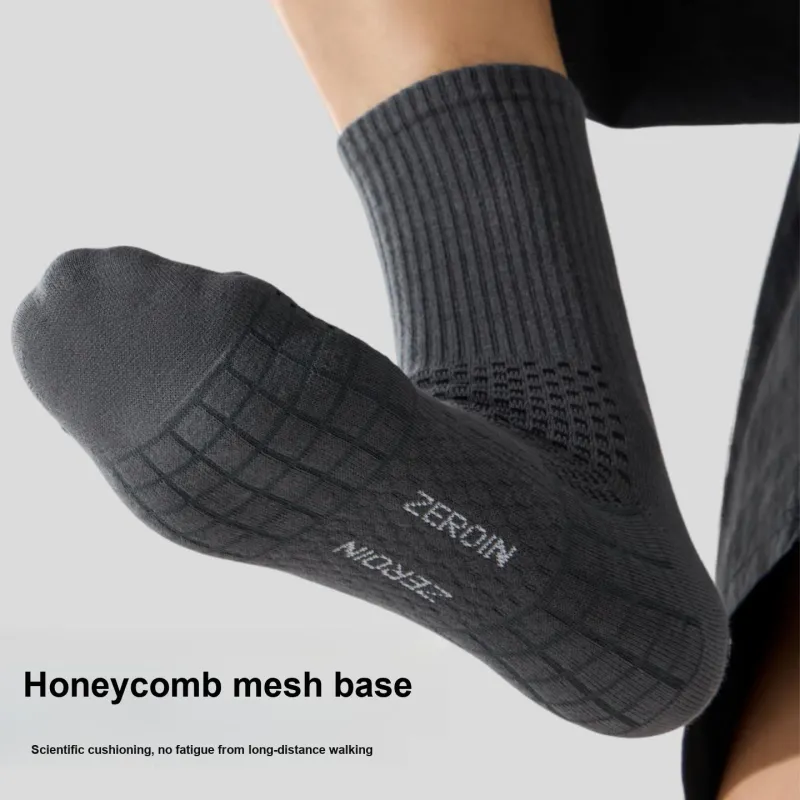 ZEROIN Mid Calf Socks Unisex Box 4 Pack-40