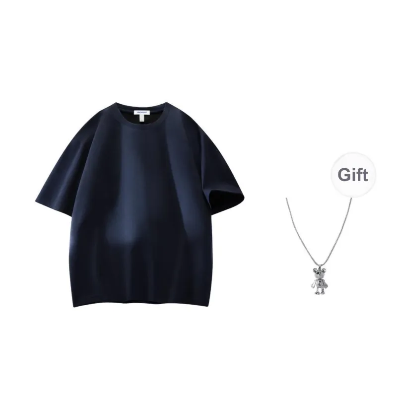 JEANSWEST T Shirt Comes With Bear Necklace Unisex-4