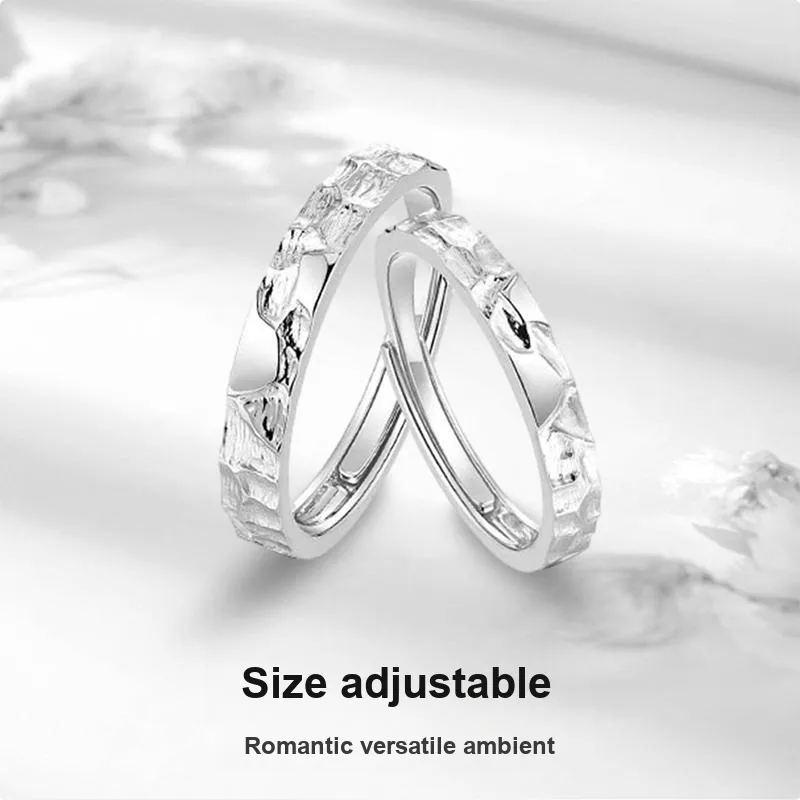 FOREVER MELODY 925 Sterling Silver Rings Unisex-2