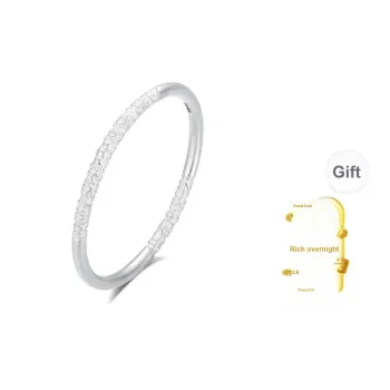 CHAOHONGJI 990 Silver Bangles Women's