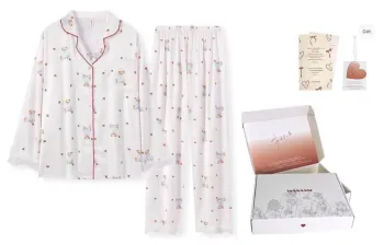 WANANNI Pajama Set Women's White