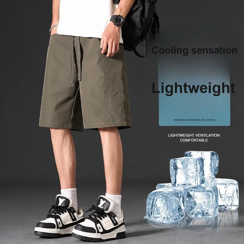 Yiwen Cargo Shorts Unisex-14