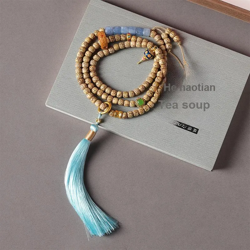 Jinghua Record Star Moon Bodhi Seeds Bracelets Unisex-4