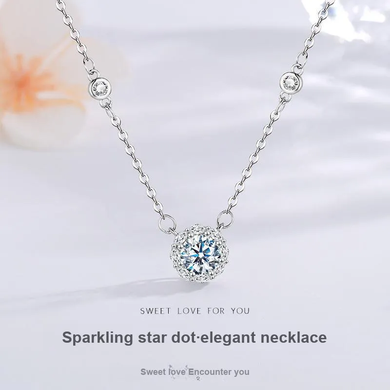 UZIID Sterling Silver Necklaces Women's-2