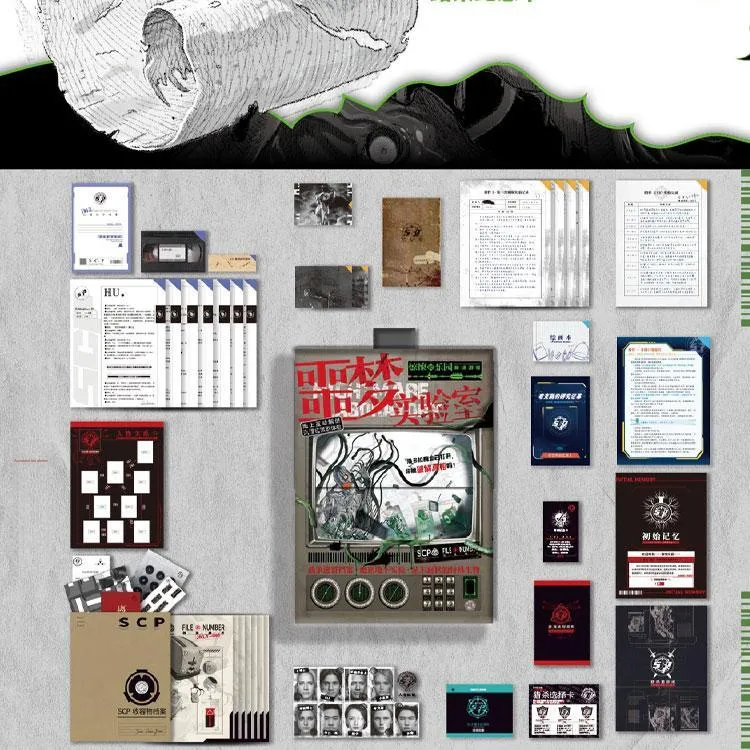 K DEYOUXI Nightmare Laboratory, Single Immersive Interactive Puzzle Game Board Games-0