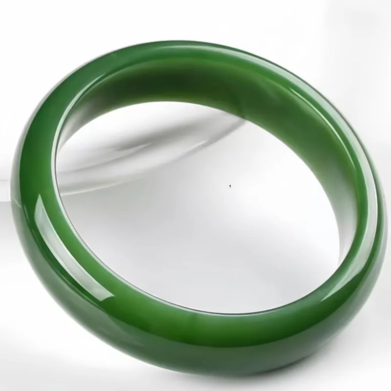 Green Craftsman Bangles Jasper Women's-1
