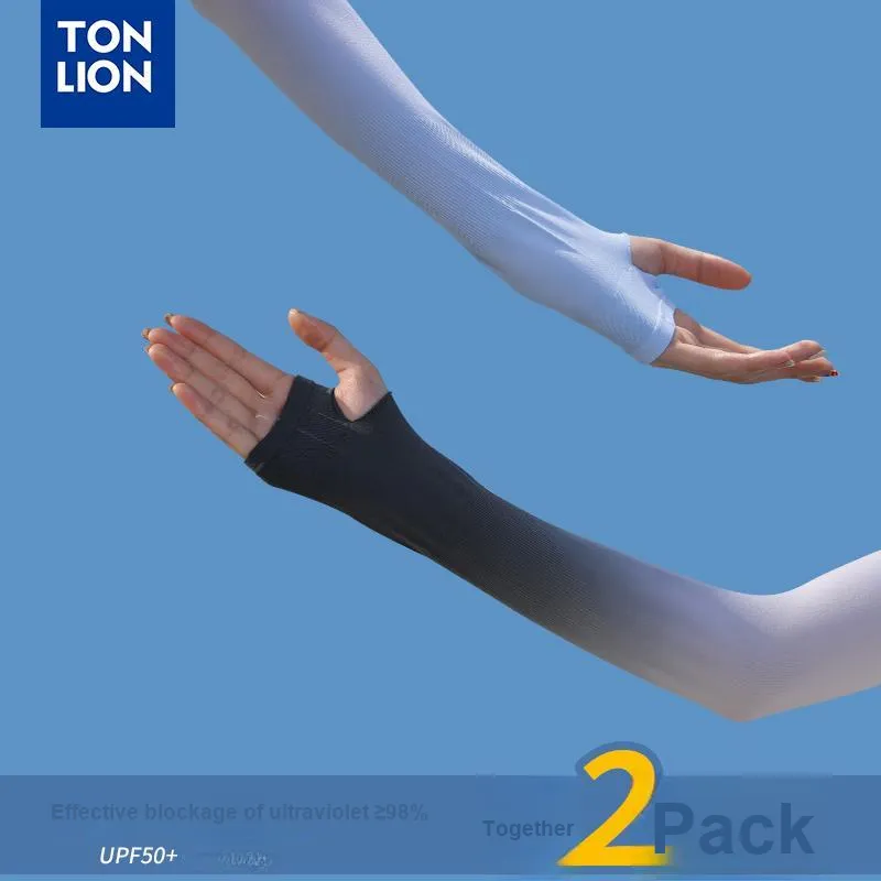 Tonlion Polyamide Sun Protection Sleeves Unisex-12