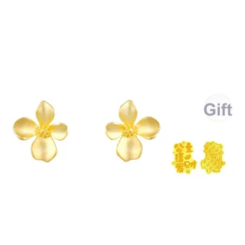 KiNGZiT Alloy Stud Earrings Women's