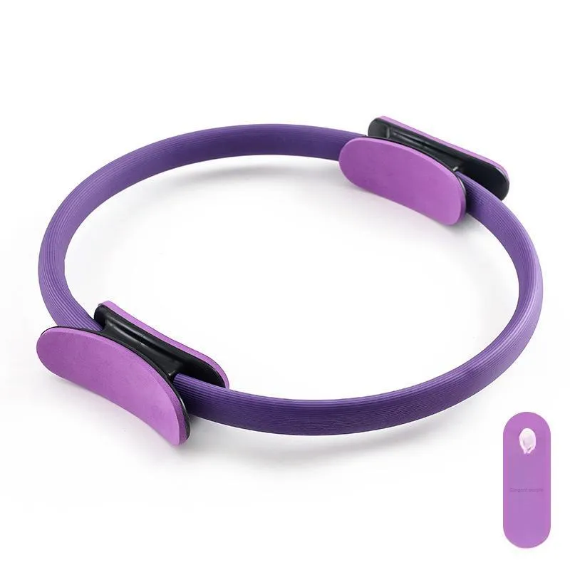 CSTUR Yoga Resistance Ring Slimming Leg Loop Fitness Equipment Slimming Waist And Back Loop Lumbar And Leg Unisex-1