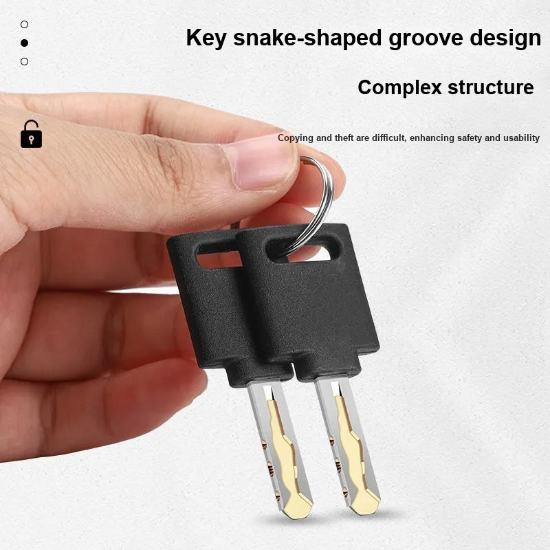 WEST BIKING Bicycle Locks Chain Lock-34