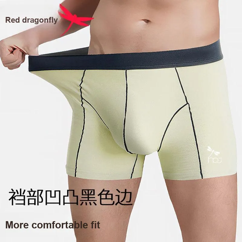 RED DRAGONFLY Cotton Panties Men's 4 Pack Gift Box Set-3