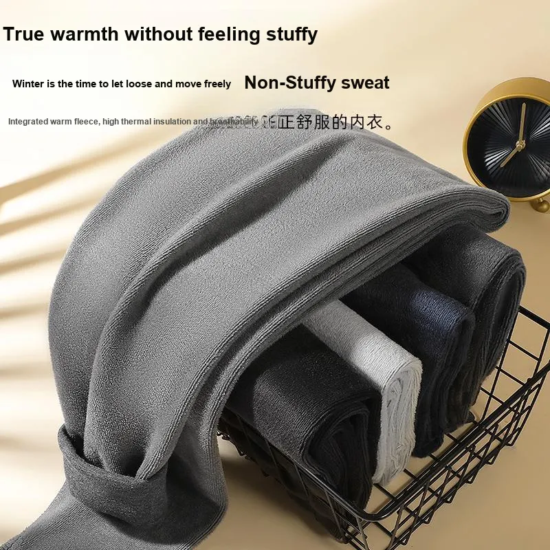 SEPTWOLVES Thermal Pants Men's 2 Pack+Shopping Bag-3