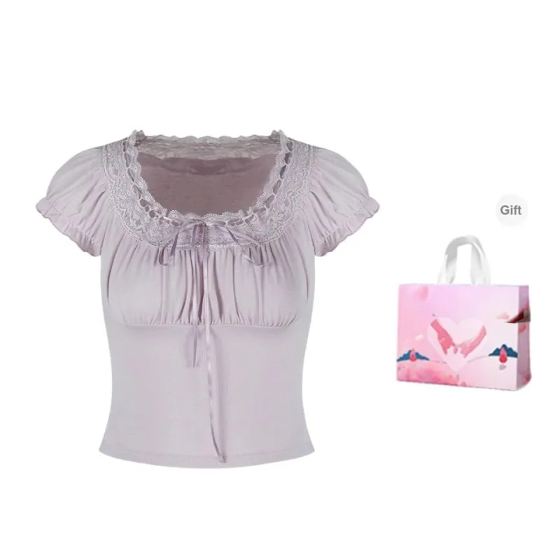 MTHE Puff Sleeve T Shirt Women's-11