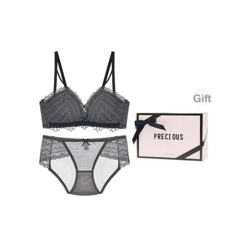 OEING Серо-фиолетовый Комплект одежды Наборы Женское нижнее белье Наборы