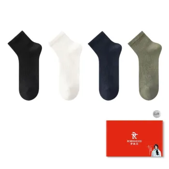 ROBINHOOD Mid Calf Socks Men's Box 4 Pack