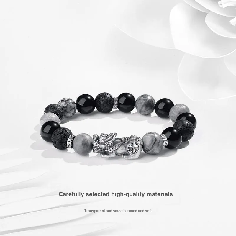 JUICY GRAPE Agate Bracelets Unisex-1