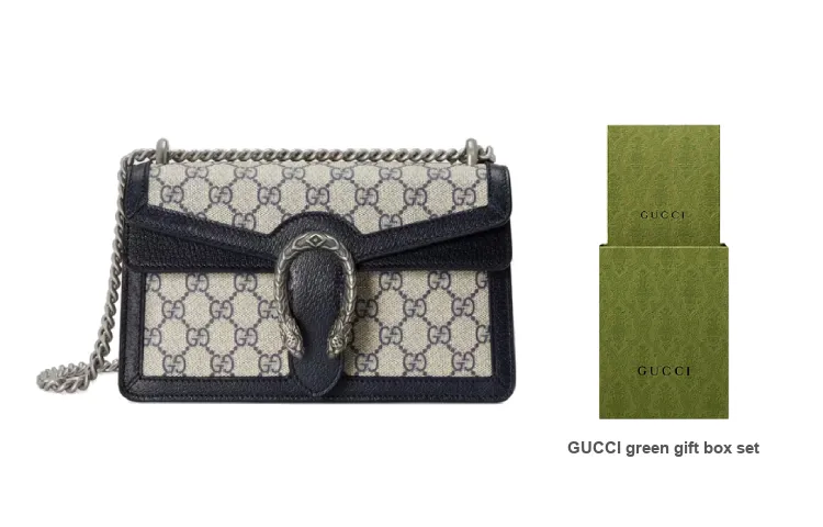 GUCCI Dionysus With Leather Crossbody Bag, Shoulder Bag Women's-7