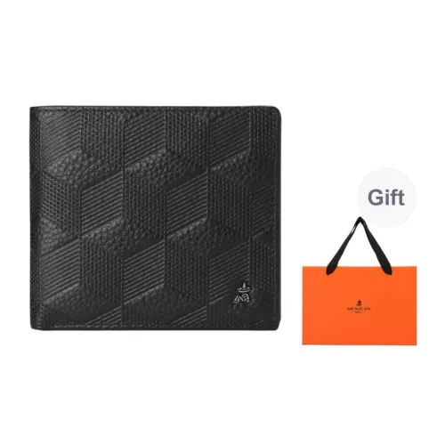 MEXICAN Cow Leather Wallet Regular Men's