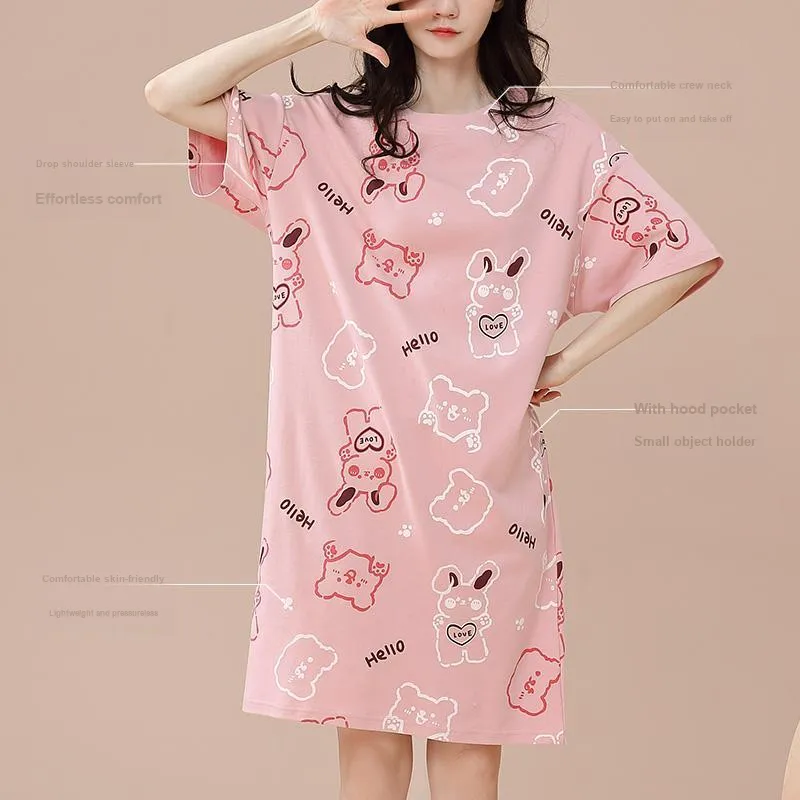 Aidai Women's Nightgowns-6