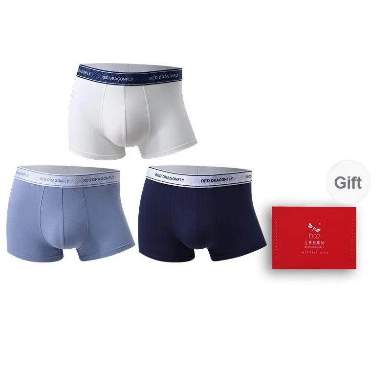 RED DRAGONFLY Cotton Panties Men's 3 Pack Box-10