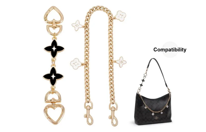 Lan Bao Fan Metal Alloy Bag Accessory Women's Multicolor-50