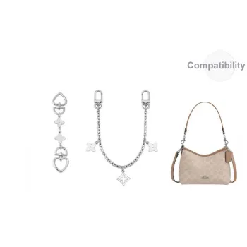 Jingxi Alloy Bag Accessory Women's Silver