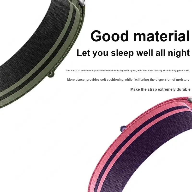 Yu Qing Xiaomi Red Beige Compatibility Watch Band Nylon Material-2