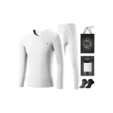 100% cotton High Stretch Set (Ecru) Antibacterial Soft-Includes 2 Pairs of Cotton Socks+Shopping Bag