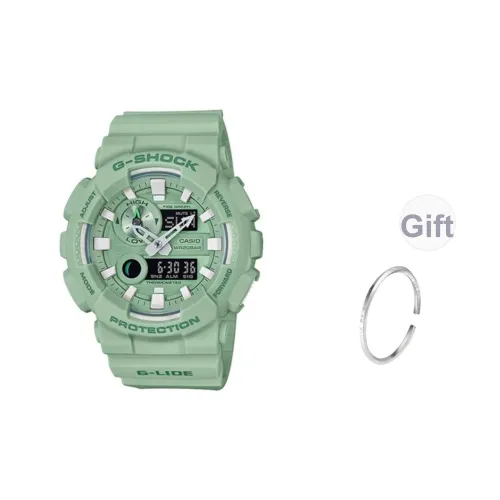 CASIO Кварцевый механизм Часы Женские Зеленый циферблат