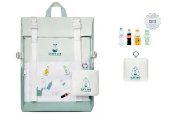 MR.ACE HOMME Polyester Backpack Regular Women's Multicolor