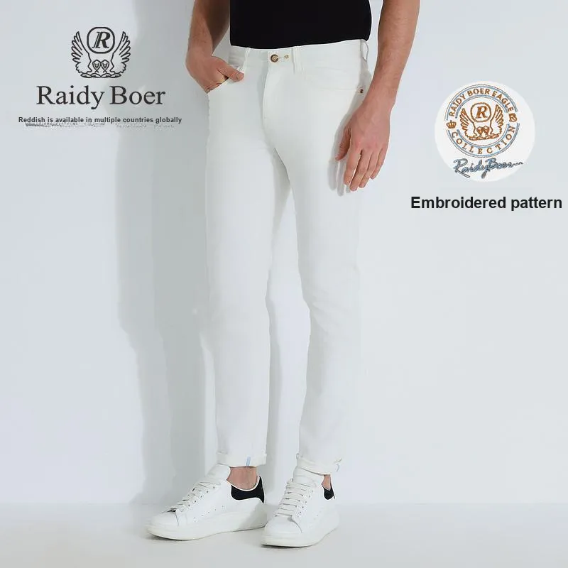 Raidy Boer Jeans Men White-2