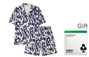 YOUKESHU Pajama Set Men's Shopping Bag