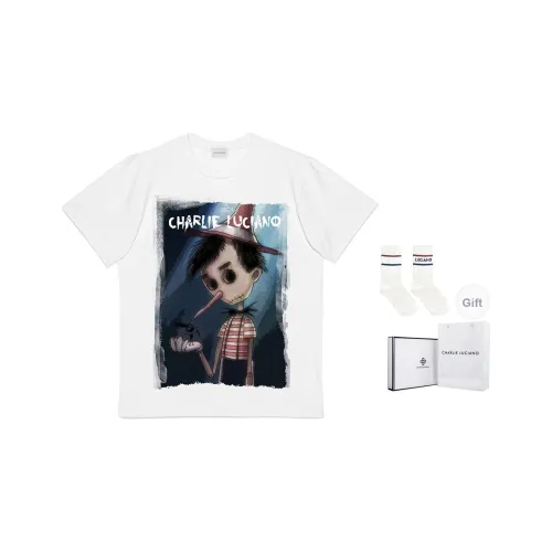 Charlie Luciano T-Shirt Унисекс Белый