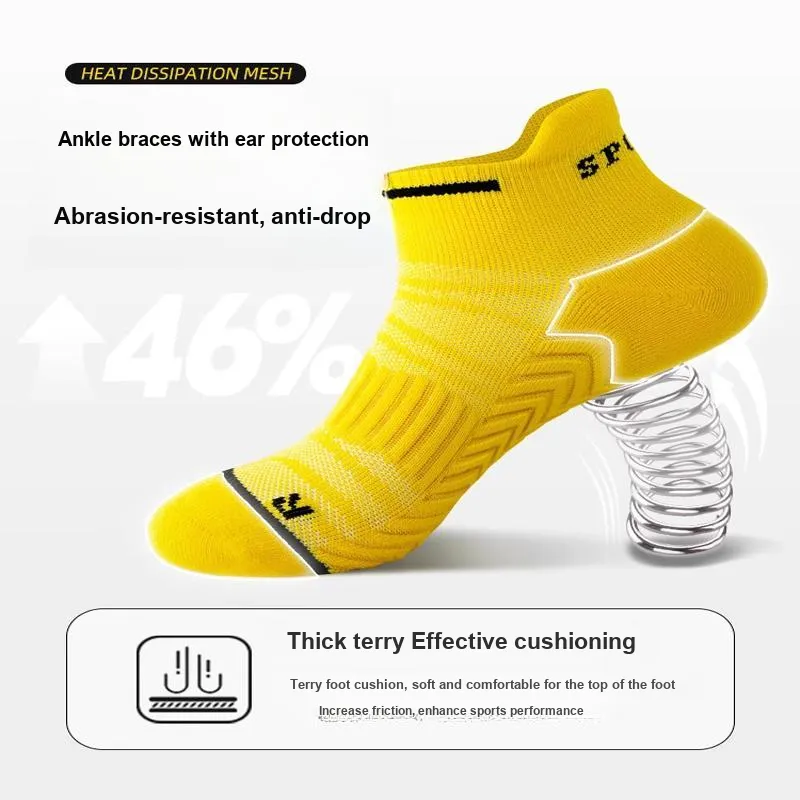 BENQU Basketball Socks Unisex 5 Pack-7
