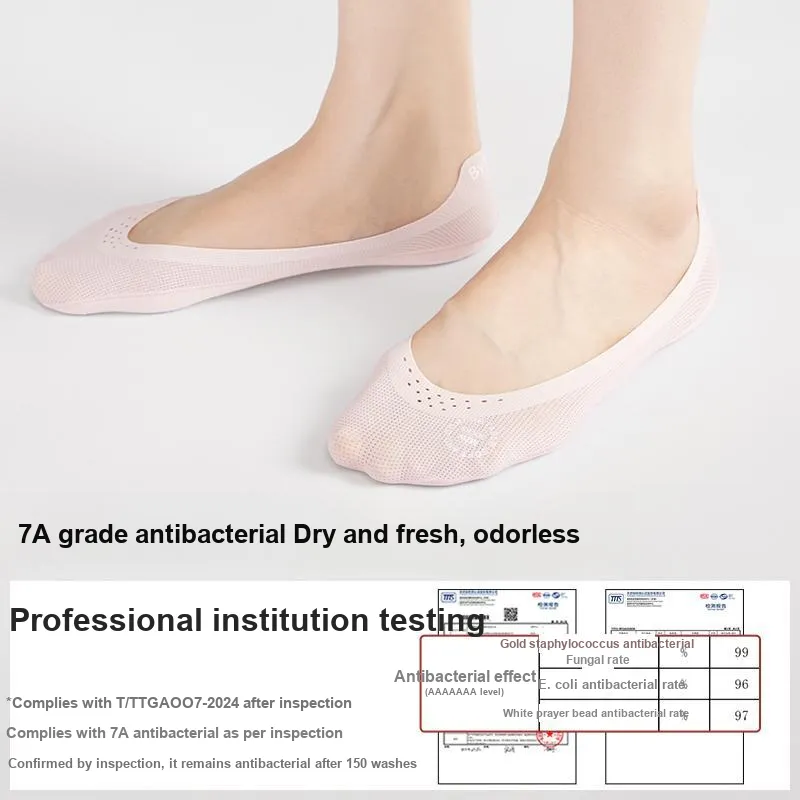 B&C.Room No Show Socks Women's 5 Pack-8