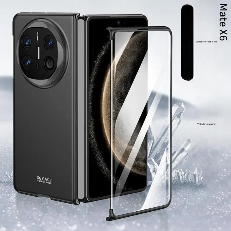 Mivana Leather Material Gentleman Business Style Phone Cases Compatible With Huawei Mate X6-2