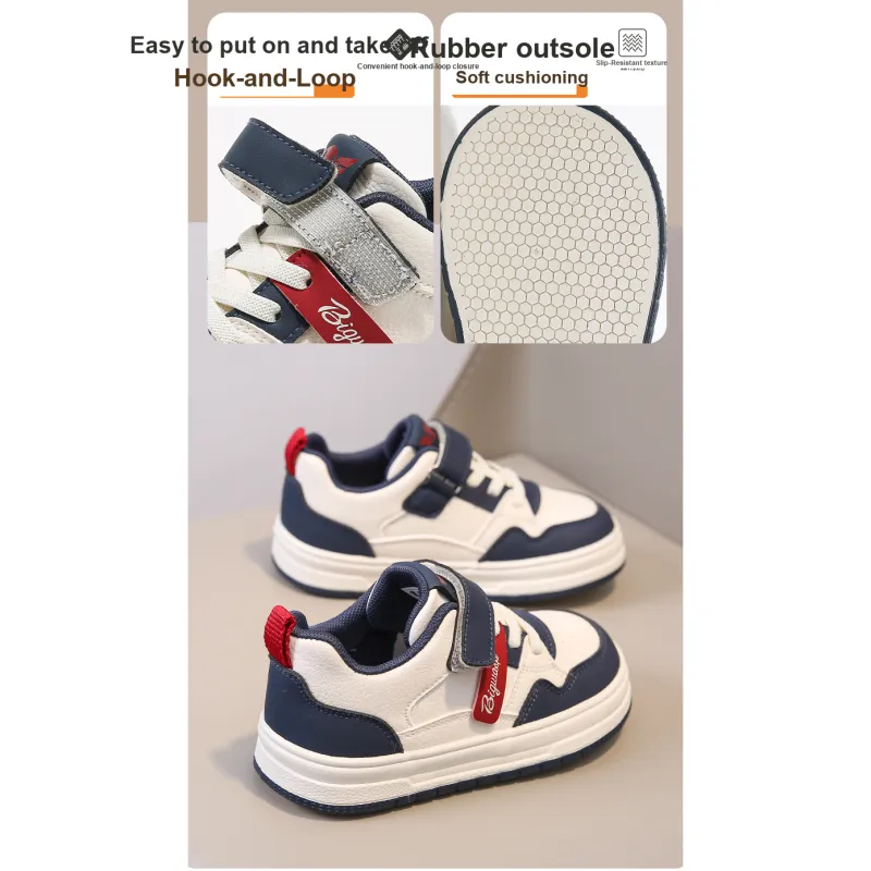 BIG WASP Slip Resistant Shock Absorbers Low Top Kids' Skateboarding Shoes Kids'-18