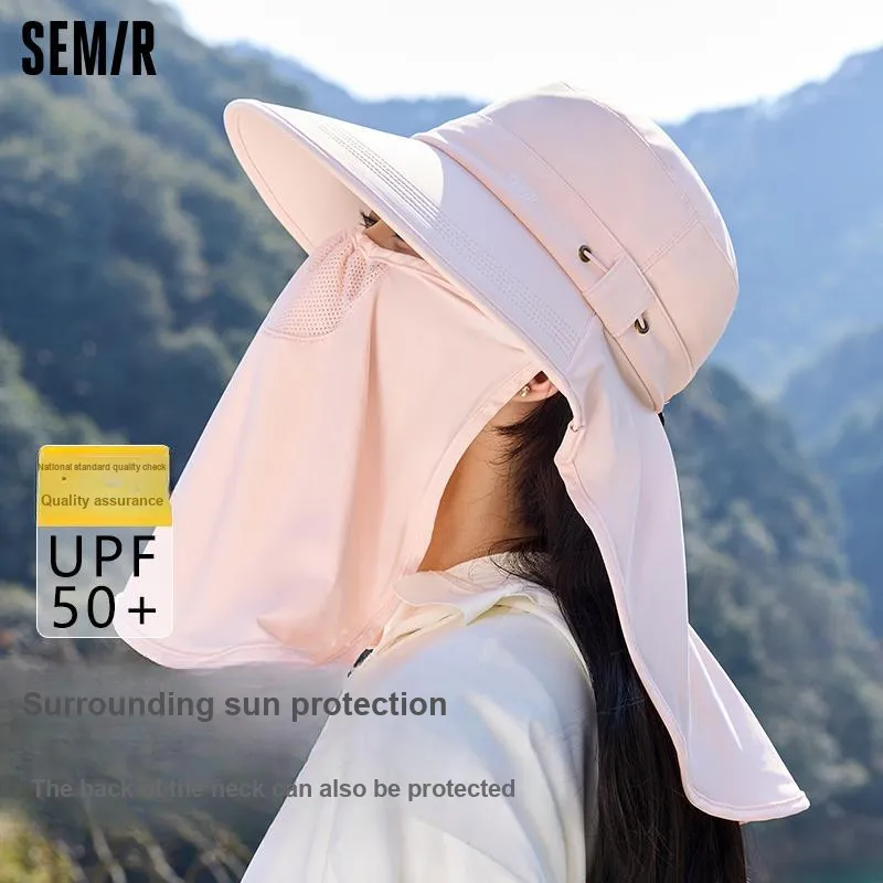 SEM/R Polyester Sun Protection Hats Unisex-7
