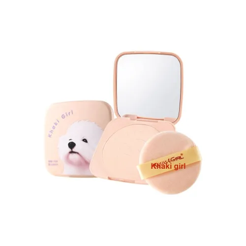 KHAKI GIRL EFFORTLESS Puppy Collection Большой Пудра Oil Control Сатин Сглаживающий Матовый Фиксирующий 20г