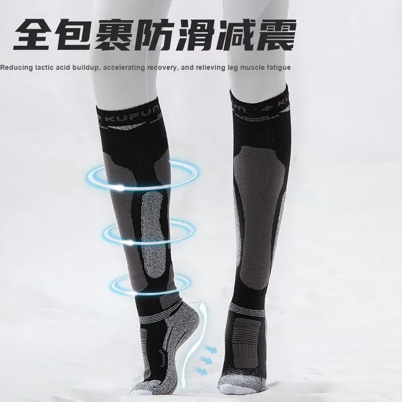 KUFUN Unisex Ski Socks-5