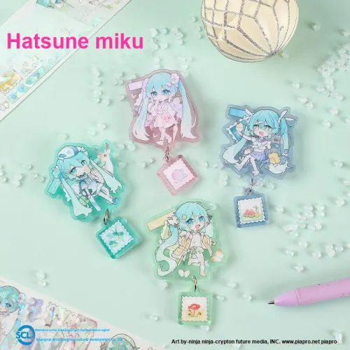 GUANGBO Together In The Suburbs Коллекция, Hatsune Miku, Значок Brooch Значки