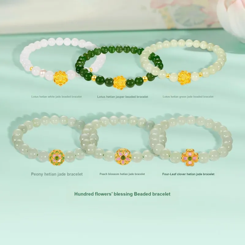 LUKFOOK JEWELLERY Gold Bracelet Women's-5