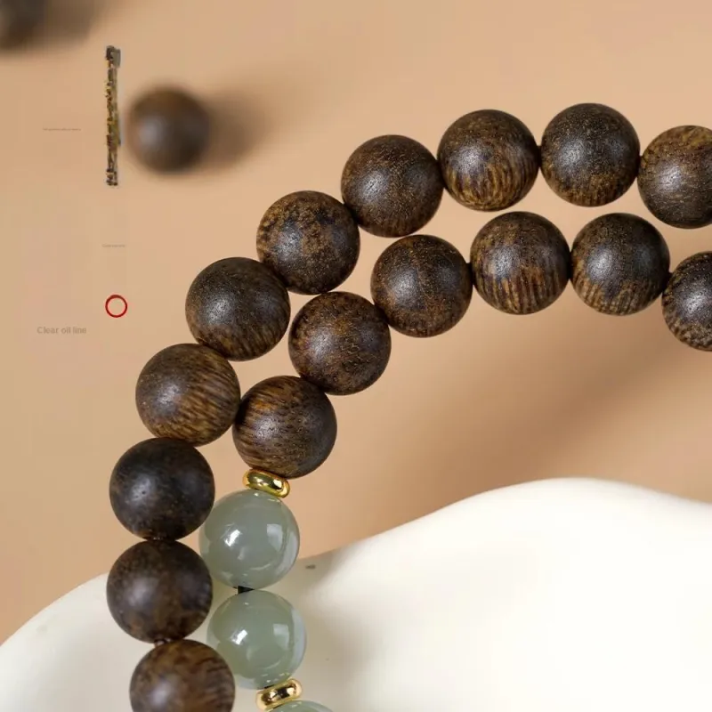 DALONG Aromatic Agarwood Bracelets Unisex-4