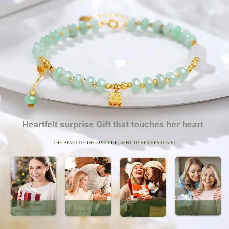 ALLOVE Bean Type Bracelets Women's-1