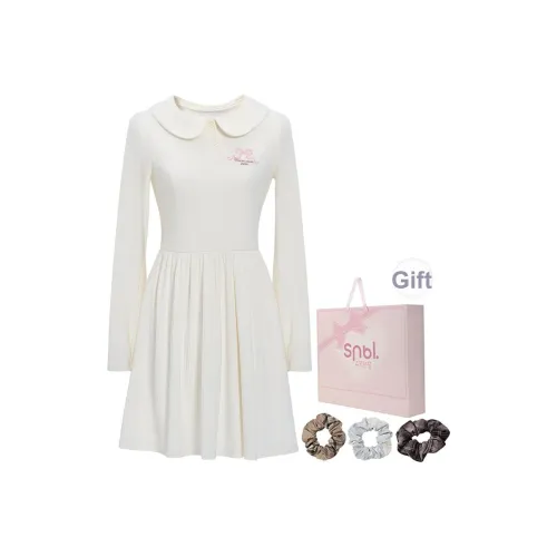 SNBL Длинное платье с длинным рукавом женское