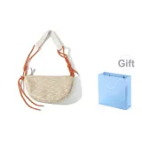 Khaki+Shopping Bag