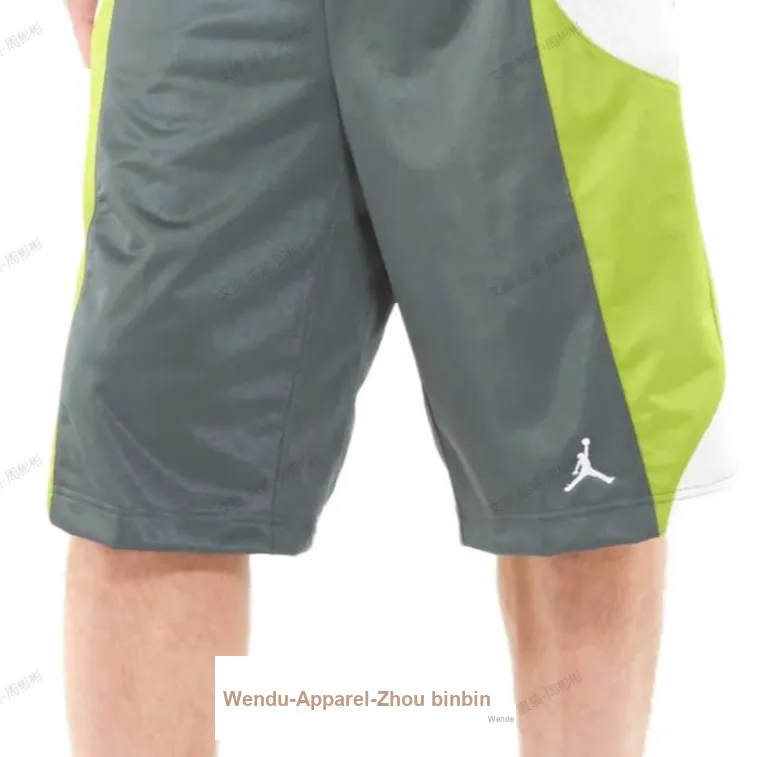 Jordan Durasheen Basketball Sports Shorts Men Gray-4